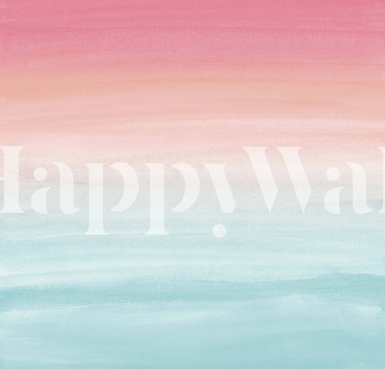 Pink and blue gradient watercolor wallpaper