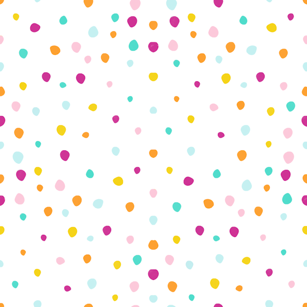 Playful Confetti Dots Pattern