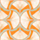 Art Deco Sunburst Fan Geometric