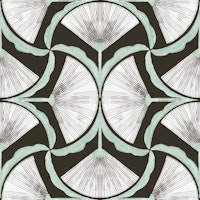 Ultra steady florals - dark - GD23-A46 wallpaper