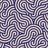 SWIRL Lapis and Almond tapete