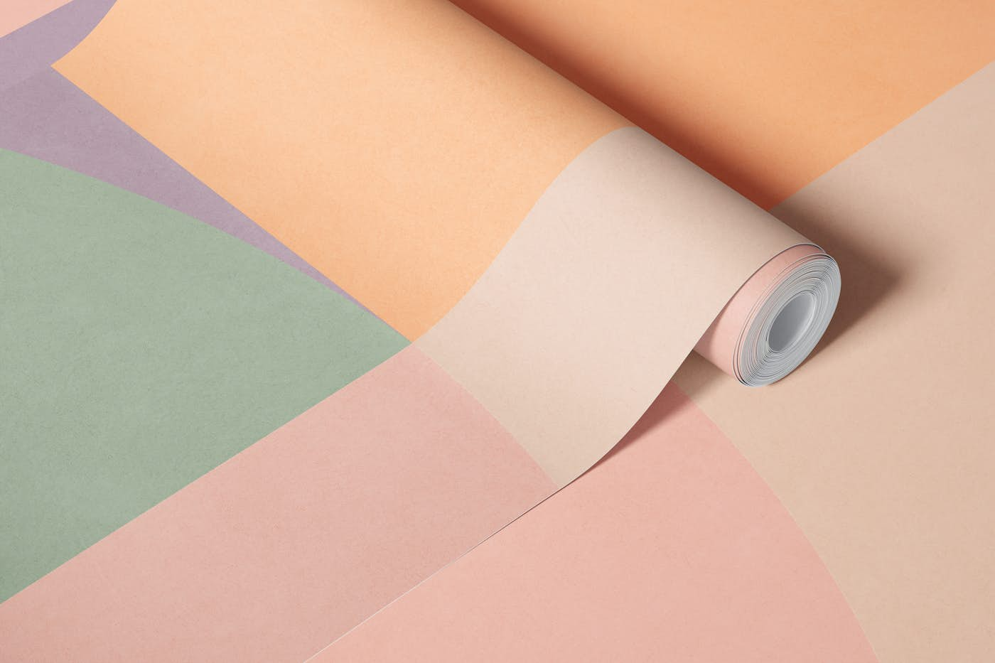 Pastel Geometric 2 wallpaper roll