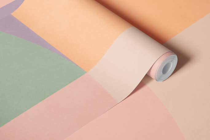 Pastel Geometric 2wallpaper roll