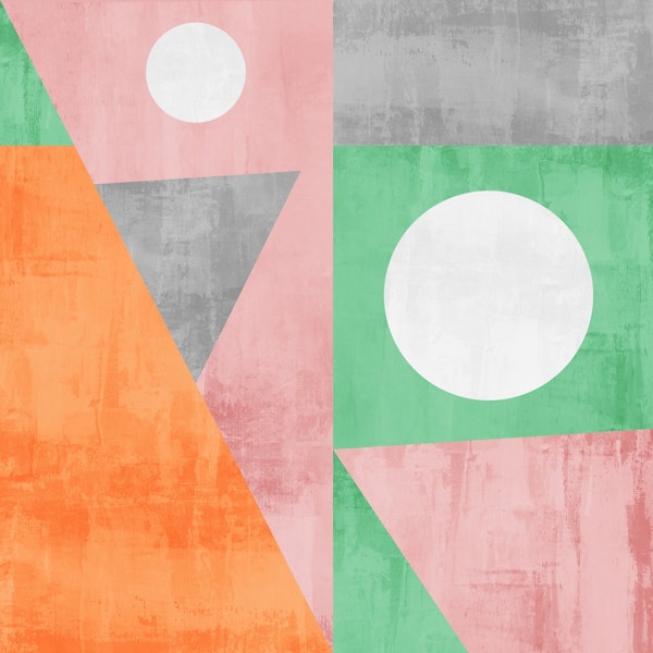 Pine tree and full moon