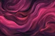 Velvet Flow Deep Magenta Red Abstract Art