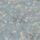 Van Gogh Almond Blossom pigeon blue