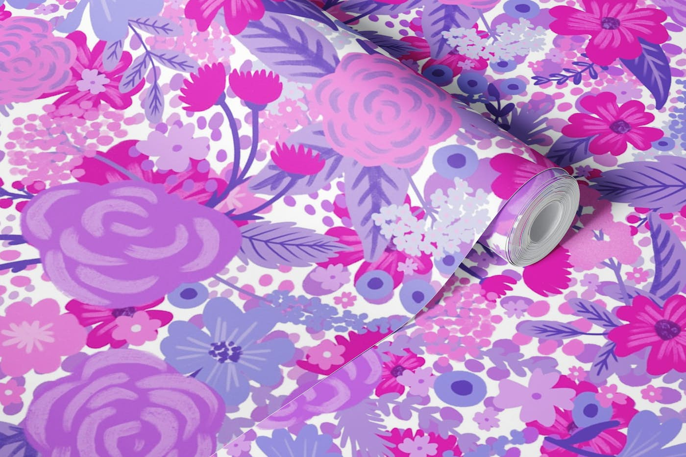 Intangible Flower Pattern 3 wallpaper roll