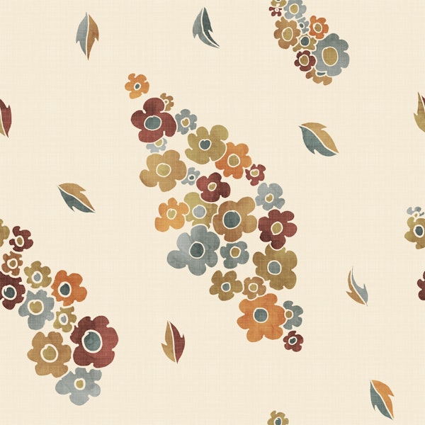 Cozy Autumn Floral Garden