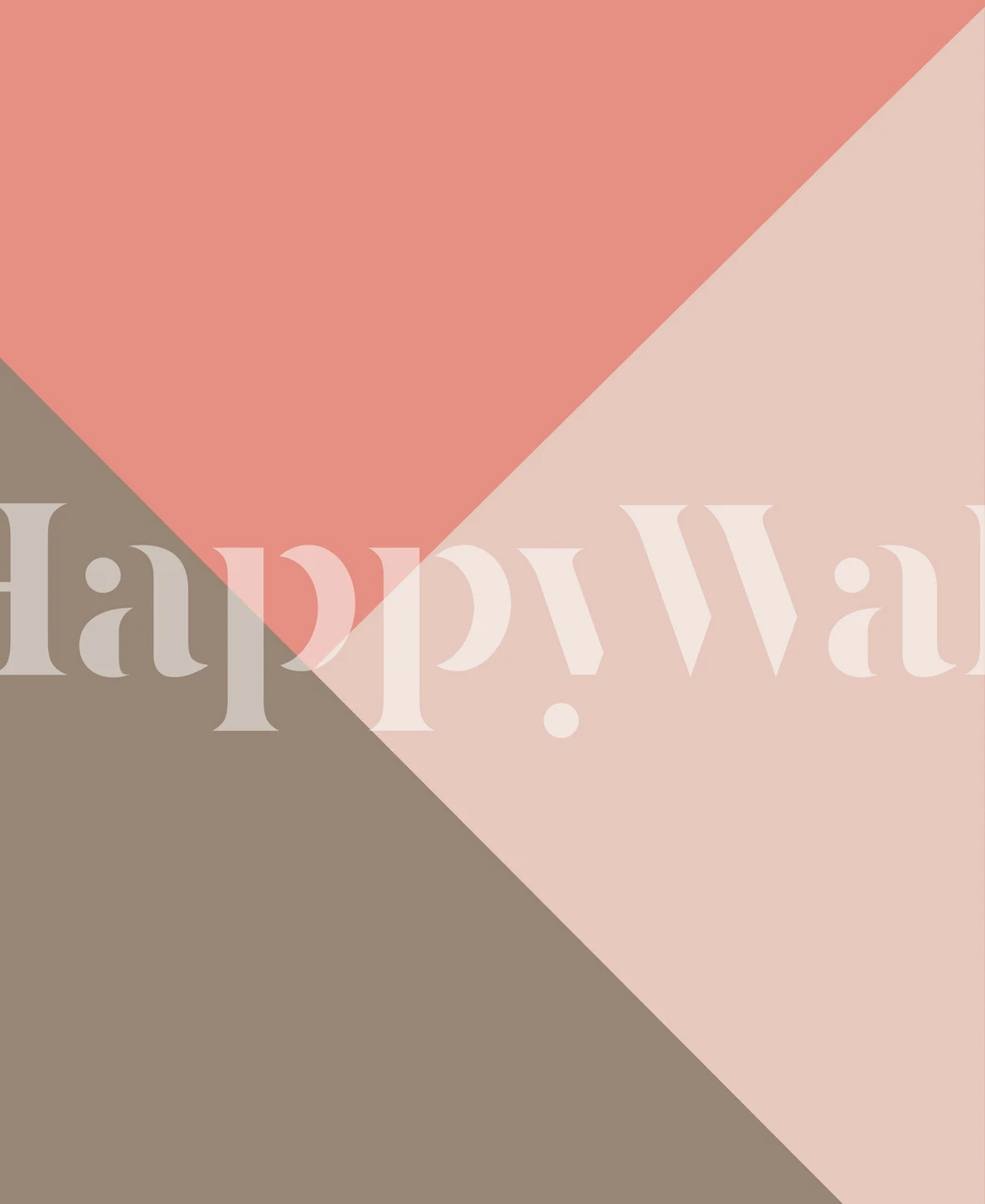 Geometric Summer Glam 2 wallpaper in a room