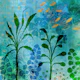 Green Fantasy Garden Golden Moments