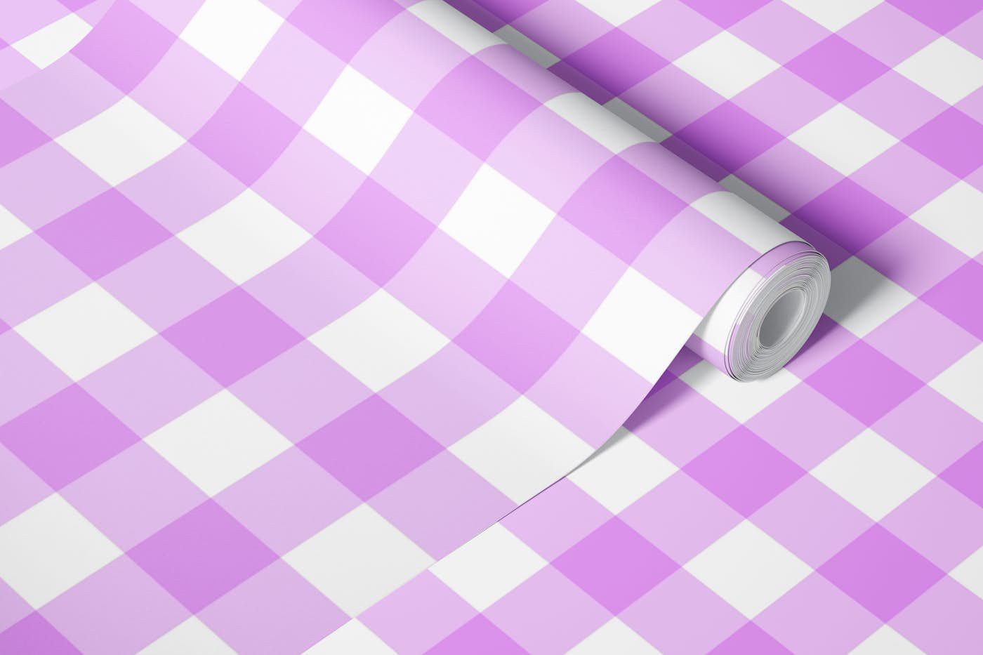 Pale Squares - Purple wallpaper roll