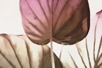 Soft Warm Japandi Leaf wallpaper