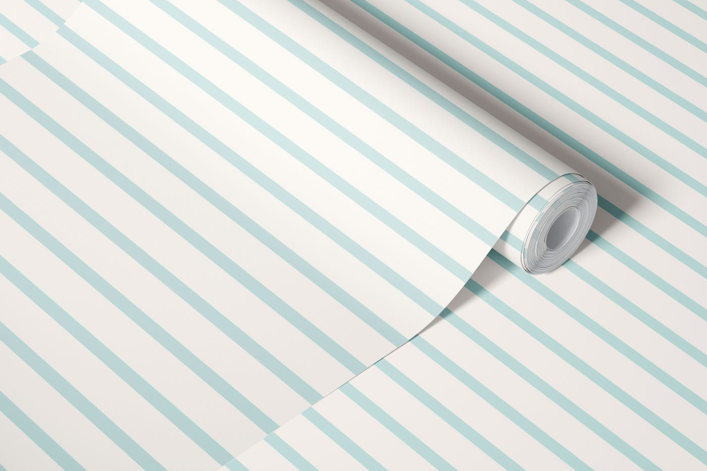 Stripes Blue wallpaper roll