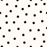 Dots Black Pattern tapet