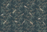 Chinoiseries birds and trees papiers peint