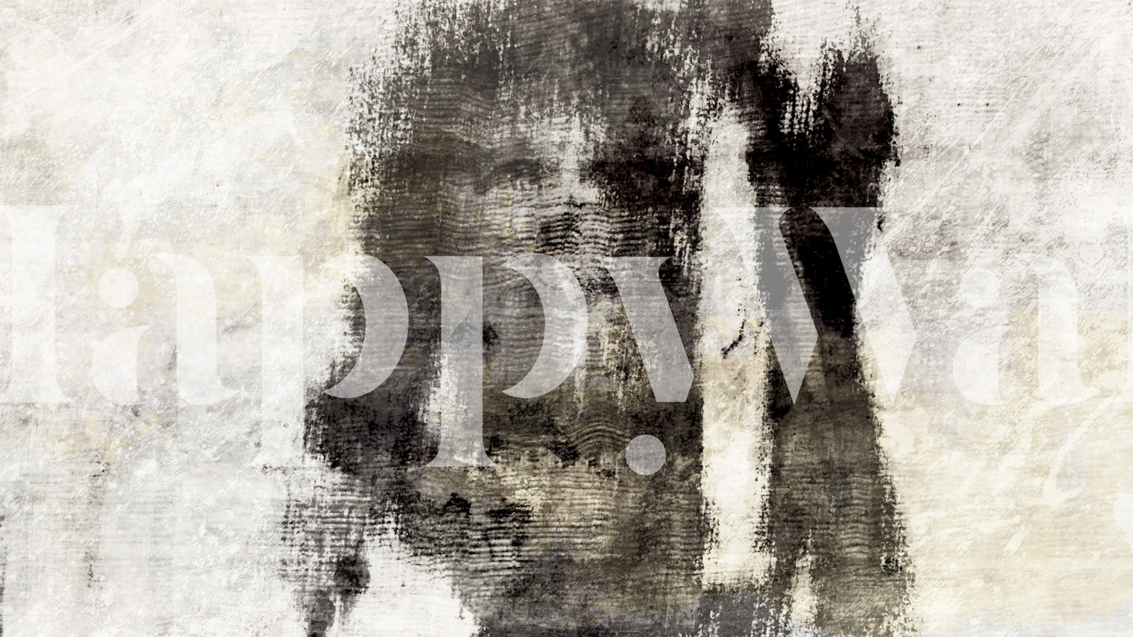 Papel pintado Primitive Neutrals en un ambiente