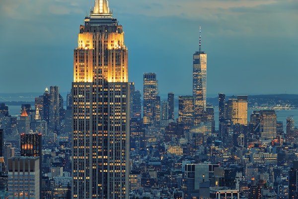 Twilight in New York