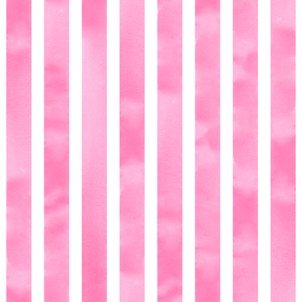 Pink Watercolour Stripe