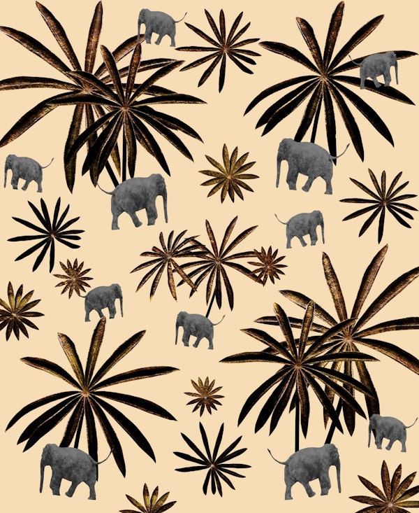 Palm Tree Elephant Jungle 3