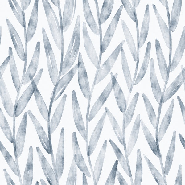 Watercolor Willow Leaves 2