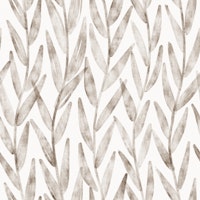 Watercolor Willow Leaves 3 carta da parati