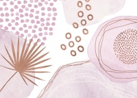 Pastel Boho Tropical Mood tapete