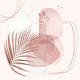 Tropical Boho Vibes Rosegold Pink