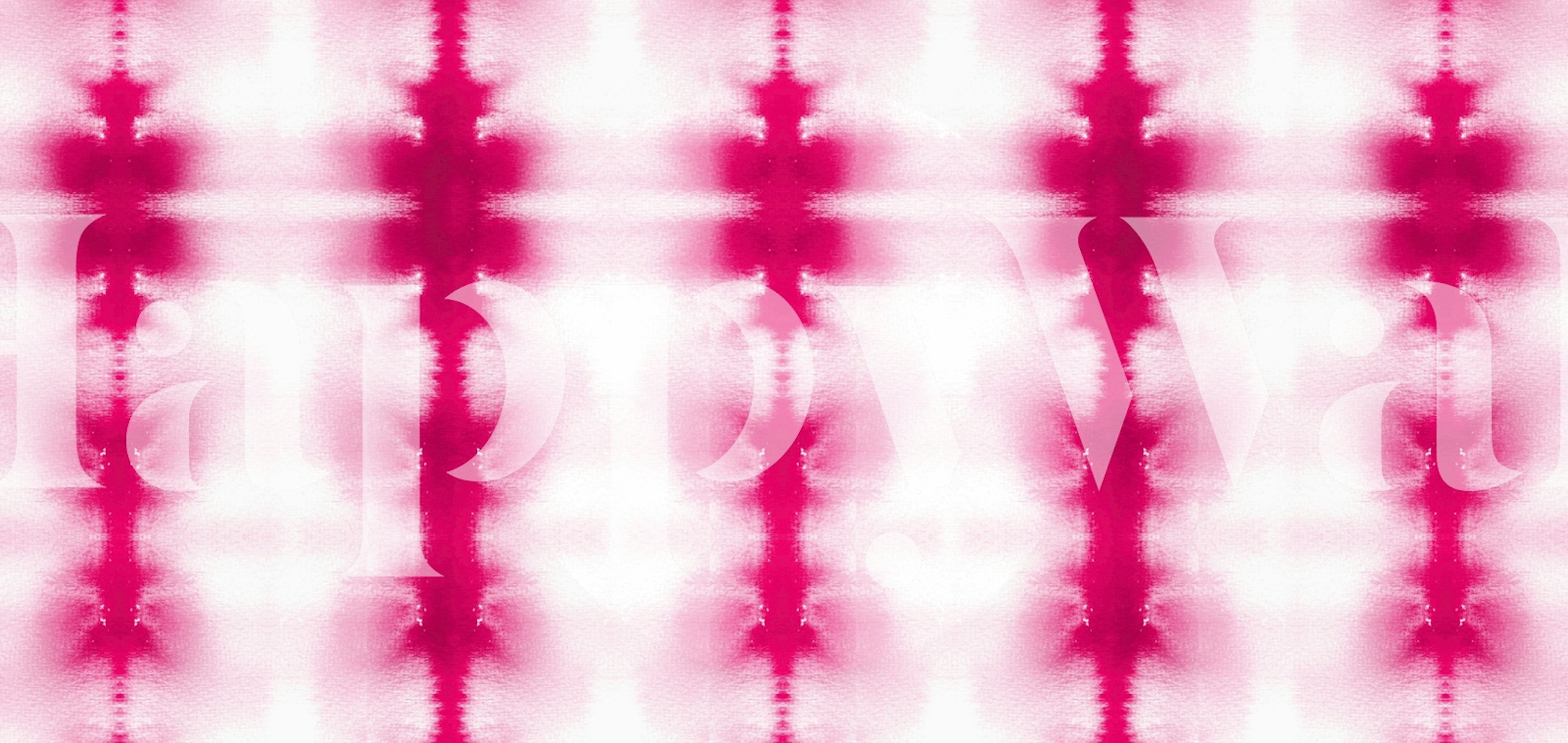 Papel de parede Magenta Morning Sun em um quarto