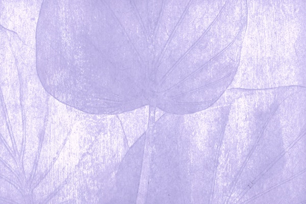 Indigo Blue Japandi Leaf