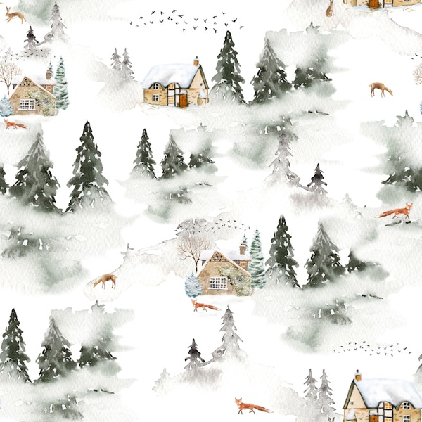 Snowy Winter Landscape