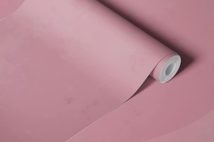 Mid Century Eclectic Calm Vibes In Dusty Pink Shapeswallpaper roll