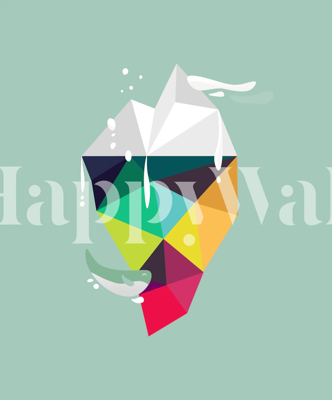 Cuore di Ghiaccio wallpaper in a room