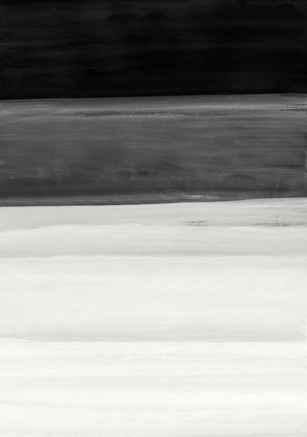 Touching Black Gray White 2