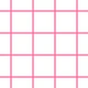 Pink on white grid