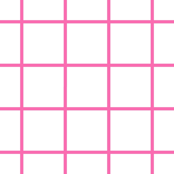 Pink on white grid