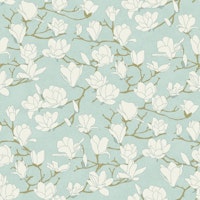 Magnolia - celadon papel de parede