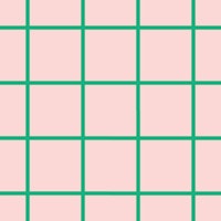 Green on Pink Grid Pattern tapete