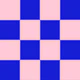 Pink and Blue Checker