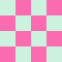 Pink and Mint Checker wallpaper