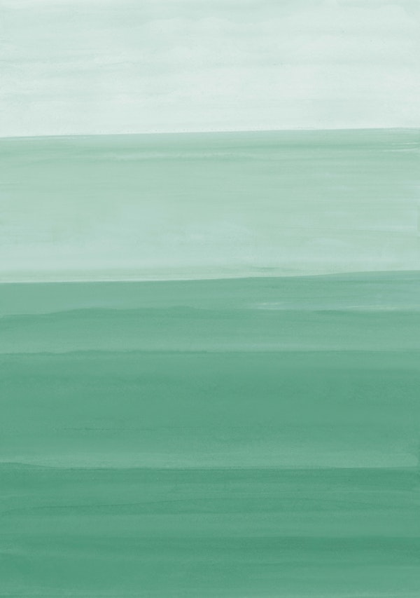 Touching Green Watercolor 1