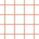Orange on white grid
