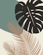 Minimal Monstera Palm 1