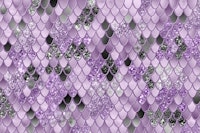 Lavender Black Mermaid Scales Glam 1 wallpaper