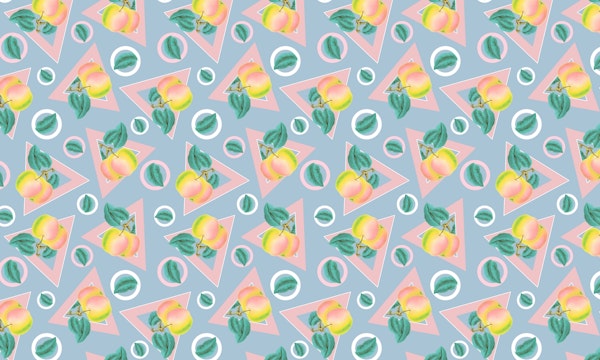 Geometric and Apple Pattern