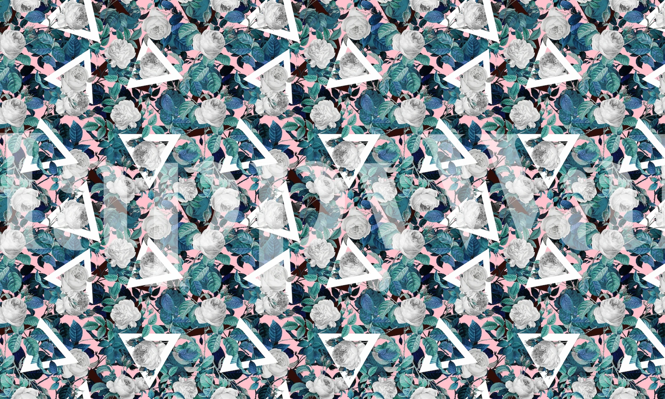 Future Nature X Diseño De Pared En Una Habitación