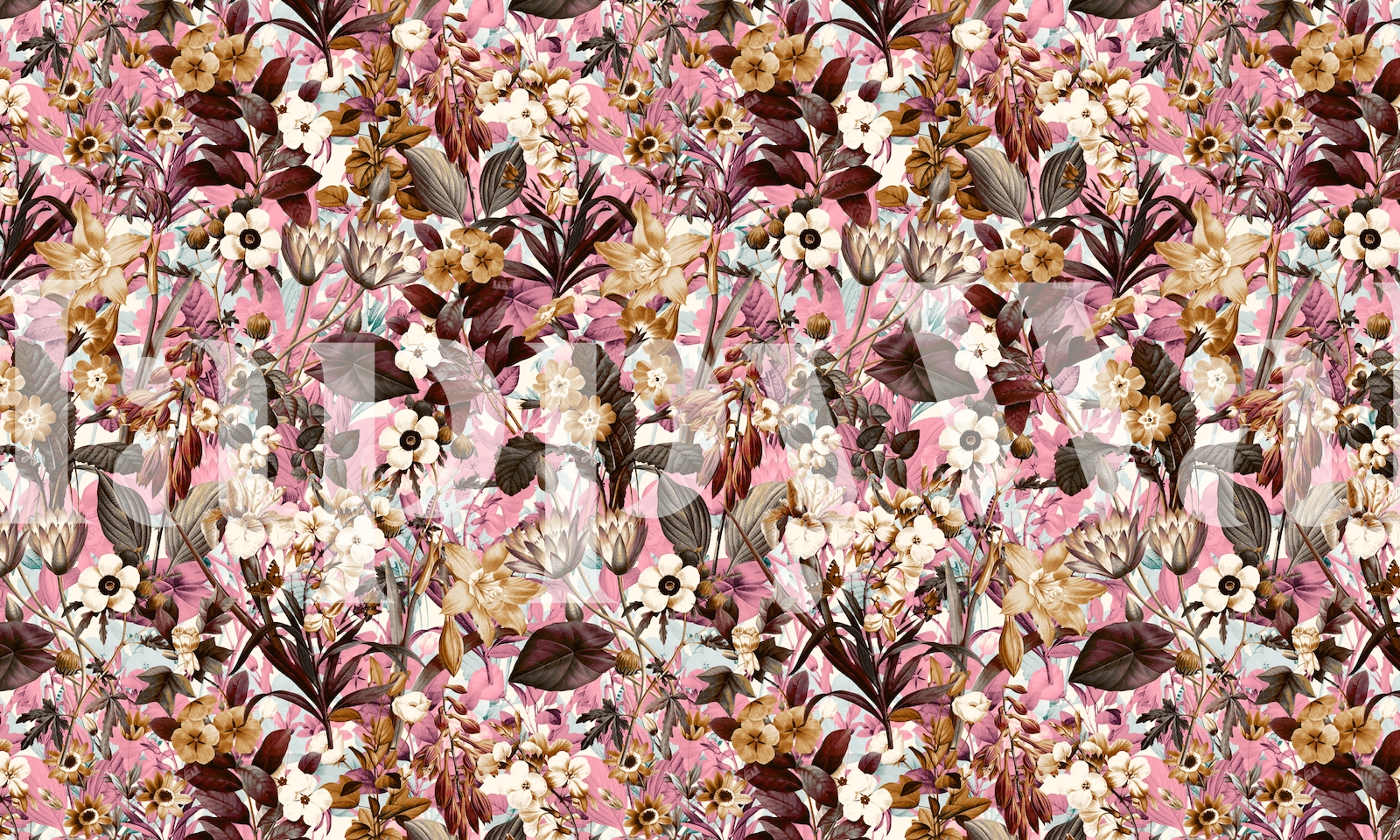 Natural Summer Pattern Happywall