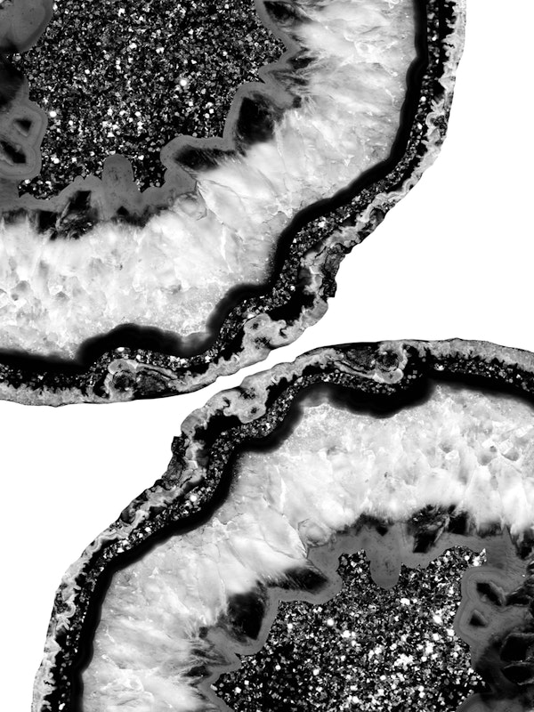 Yin Yang Agate Glitter Glam 3