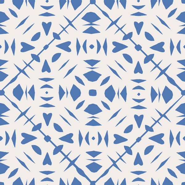 Papercut blue beige