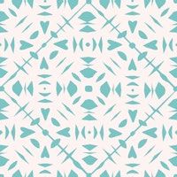 Papercut turquoise beige tapete