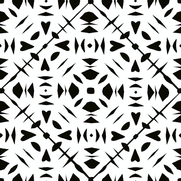 Papercut black and white